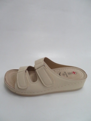 Klapki damskie na płaskim (36-41) 3023 BEIGE