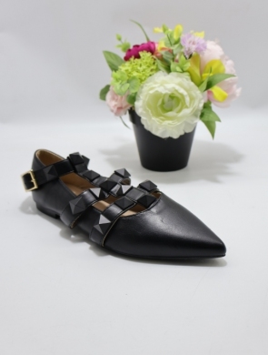 Baleriny damskie (36-41) K185 BLACK
