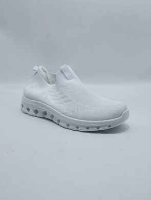 Buty sportowe damskie na płaskim (36-41) 802 WHITE
