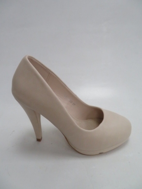 Czółenka damskie na szpilce (36-41) LE-202 BEIGE