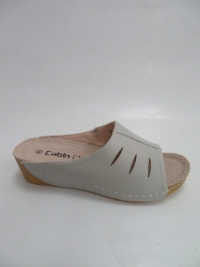 Klapki damskie na koturnie (36-41) C9902-3 GREY