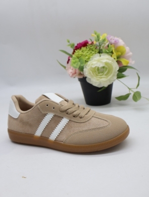 Buty sportowe damskie na płaskim (36-41) A-108 KHAKI