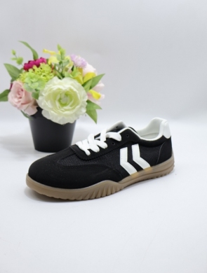 Buty sportowe damskie na płaskim (36-41) 88-83 BLACK