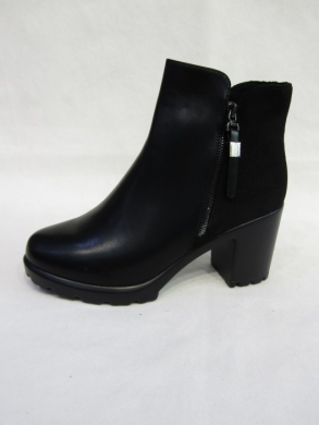 Botki damskie ocieplane na obcasie (36-41) JL7106-1