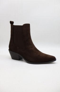 Botki damskie na obcasie (36-41) ML572 BROWN