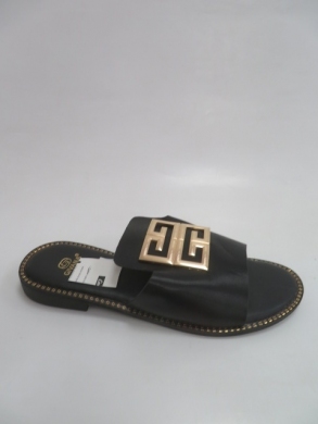 Klapki damskie na płaskim (36-41) M4X BLACK