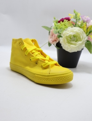Trampki dziewczęce (30-35) HB345 YELLOW
