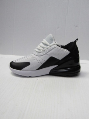 Buty sportowe młodzieżowe (36-41) D90-32 WHITE/BLACK