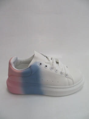 Buty sportowe damskie na płaskim (36-41) AB16 WHITE/PINK