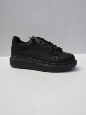 Buty sportowe damskie na płaskim (36-41) 0-1050 BLACK