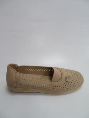 Półbuty damskie na płaskim (36-42) V84 BEIGE