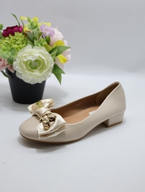 Czółenki damskie na obcasie (36-41) FN675 BEIGE