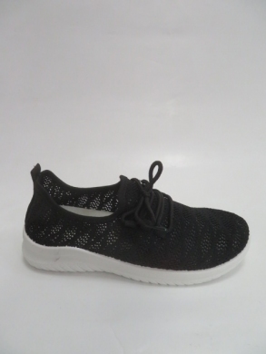 Buty sportowe damskie na płaskim (37-41) YM016-1 BLACK
