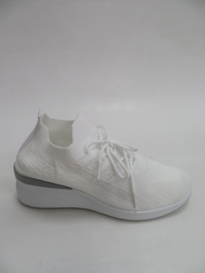 Sportowe Damskie na koturnie (36-41) 701 WHITE