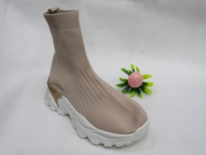 Botki damskie na płaskim (36-41) Y562 BEIGE