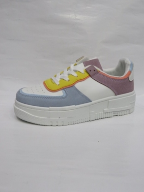 Buty sportowe damskie na płaskim (36-41) BO218 BLUE