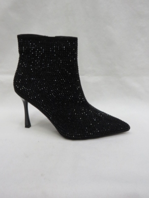 Botki damskie na szpilce (36-41) JH268 BLACK