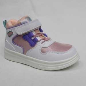Buty sportowe dziewczęce (21-26) H291A WHTE/ PINK