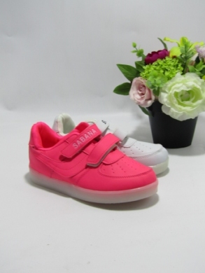 Buty sportowe dziewczęce (31-36) C505M WH/PEACH