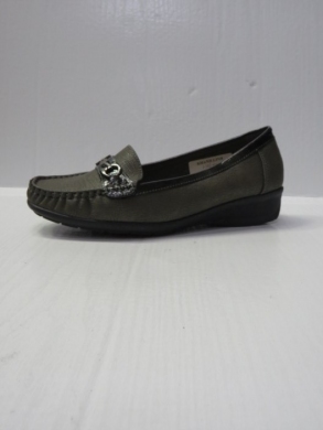 Mokasyny damskie na płaskim (36-41) J-162 GREY