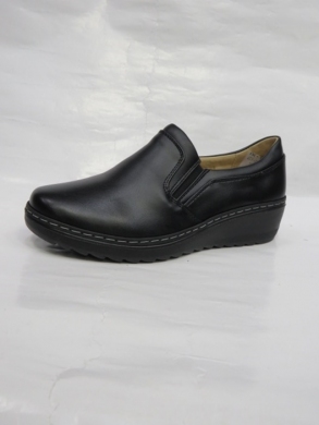 Półbuty damskie na płaskim (36-42) 8341-1 BLACK