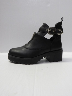 Botki damskie na obcasie (36-41) A637 BLACK