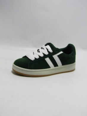 Buty sportowe damskie na płaskim (36-41) BM-1101 GREEN