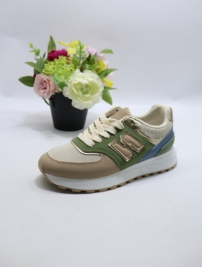 Buty sportowe damskie na płaskim (36-41) YY-135 GREEN