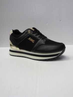 Buty sportowe damskie na płaskim (36-41) JDO-918 BLACK