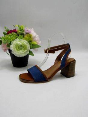 Sandały damskie na obcasie (36-41) S-255 BLUE