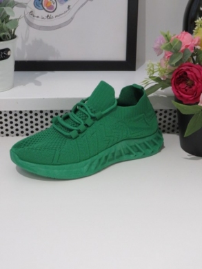 Buty sportowe damskie na płaskim (36-41) TA27 GREEN