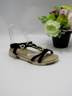 Sandały damskie na płaskim (36-41) FY7055 BLACK