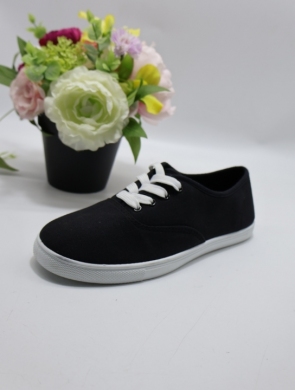 Tenisówki damskie (36-41) 11066-1 BL/WH