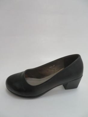 Półbuty damskie na obcasie (36-42) 1606 BLACK