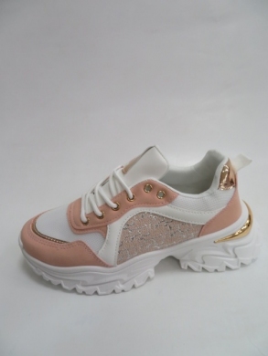 Sneakersy damskie niskie (36-41) BB156 PINK