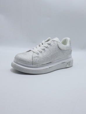 Buty sportowe damskie na płaskim (36-41) 8936 WHITE