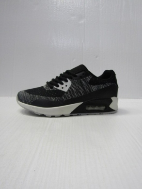 Buty sportowe damskie na płaskim (36-41) B950-1 BLACK
