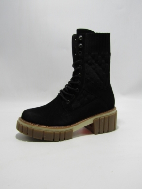 Botki damskie na płaskim (36-41) M629 BLACK