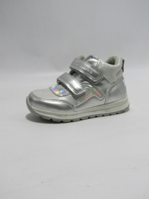 Botki dziewczęce (21-26) P557 SILVER