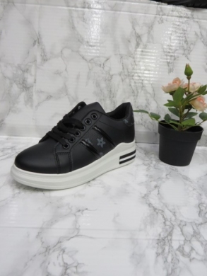 Buty sportowe damskie na płaskim (36-41) AB1029 BLACK
