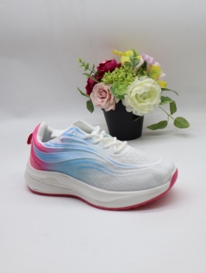 Buty sportowe damskie na płaskim (36-41) FH-34 WHITE
