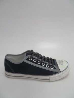 Trampki damskie na płaskim (36-41) WQG-810 BLUE