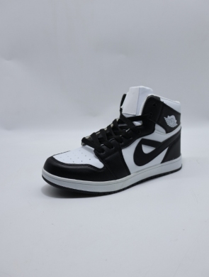 Buty sportowe damskie na płaskim (36-41) D90H-1 WH/BLACK