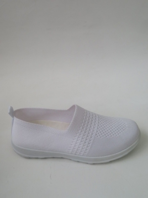 Tenisówki damskie na płaskim (36-41) D38-3 WHITE