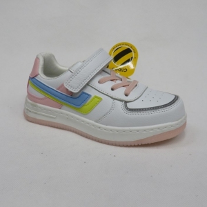 Buty sportowe dziewczęce (30-37) I509 WHITE/PINK