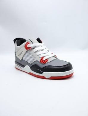 Buty sportowe młodzieżowe (36-41) D660-P GREY/RED