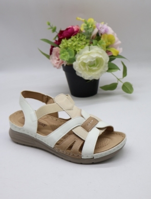 Sandały damskie na płaskim (36-42) CC2517-2 WHITE