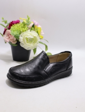 Półbuty damskie na płaskim (36-42) 22T96-1 BLACK