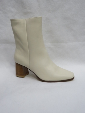 Kozaki damskie na obcasie (36-41) A22-279 BEIGE