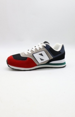 Buty sportowe damskie na płaskim (36-41) DB-75 NAVY/RED